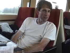 Michael on the 15:21 train from Newton Abbot to London
